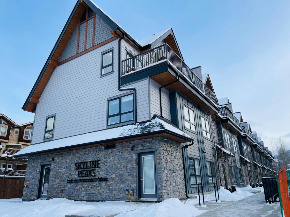 Joes Brand New 2 King Bedrooms Townhome In Canmore Luaran gambar